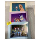 3 DISNEY THEMED PRINTS