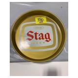 STAG BEER METAL TRAY