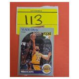 ROOKIE CARD 1990 NBA HOOPS HOF VLADE DIVAC