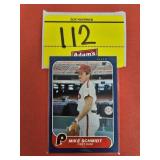 1986 FLEER HOF MIKE SCHMIDT CARD
