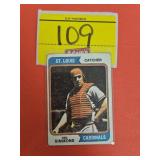 EARLY CARD 1974 TOPPS HOF TED SIMMONS