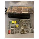 APEX PLAYER, VHS TAPES, DRILL BIT SET & HARDWARE