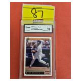 GRADED 1992 UPPER DECK, 717, TONY GWYNN, DIAMOND