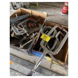 FLAT OF VISE GRIPS OF ALL SIZES, BOX FULL OF