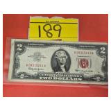 1963 $2 RED SEAL NOTE