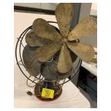 ANTIQUE METAL BLADE EMERSON FAN, SPARE BLADE