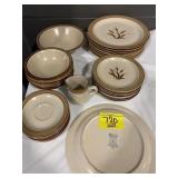 MCM WHEAT STONEWARE CHINA SET