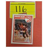 1989 FLEER HOF DOMINIQUE WILKINS CARD