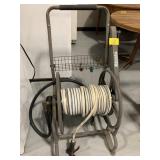 MILWAUKEE HOSE REEL CART W/ HOSE