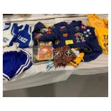 BOY SCOUT OUTFIT & BADGES, VINTAGE KIDS CLOTHES,