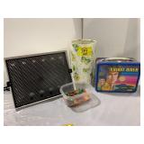 KNIGHT RIDER LUNCHBOX, LIGHTBRITE W/ PEGS,