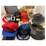GROUP OF MEN'S HATS