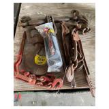 CHAIN BINDERS, HEAVY DUTY HOOK BY CROSBY, CABLE