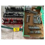 LARGE GROUP OF SOCKETS