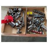 2 FLATS OF SOCKETS OF ALL KINDS