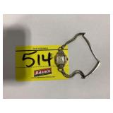 LADIES ANTIQUE BULOVA WATCH W/ STONES ON FACE -