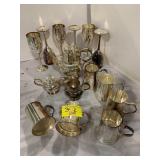 GROUP OF INDIA MARKED SILVERPLATE OF ALL KINDS