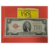 1928 $2 RED SEAL NOTE