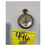 ANTIQUE ROSE GOLD-TONE ELGIN POCKET WATCH