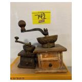 2 ANTIQUE SALESMAN SAMPLE / CHILDS COFFEE
