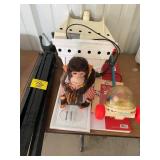 MONKEY TOY, KIDS TOYS OF ALL KINDS, METAL TRIPOD,