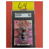 GRADED 2022 PANINI MOSAIC, 188, BRAD JOHNSON,