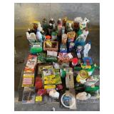 PALLET OF CLEANING CHEMICALS, MOUSE TRAPS,