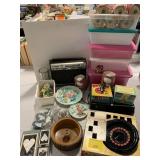 BETSY BUG, ROULETTE WHEEL, RADIOS, LIGHTBULBS,
