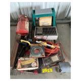 MOTOR, AIR TANK, SPACE HEATER, STOOL, EXTENSION