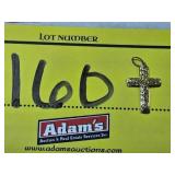 CROSS PENDANT, STAMPED 14K...NOT VERIFIED