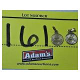 LEO & GEMINI 14K STAMPED ASTROLOGY SIGN