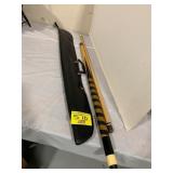 616 MARKED POOL CUE W/ CASE