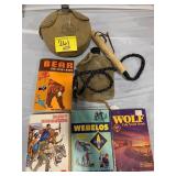 BOY SCOUT CANTEENS, BOY SCOUT BOOKS