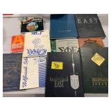 GROUP OF EAST & WOLF BRANCH YEARBOOKS, BOOKS OF