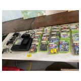 WORKING XBOX CONSOLE W/ LARGE GROUP OF GAMES,