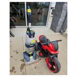 BATTERY OPERATED TRIKE-BIKE...CONDITION UNKNOWN,