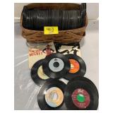 GROUP OF 45 RECORDS