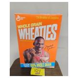 GENGERAL MILLS WHEATIES CEREAL BOX WITH MICHAEL