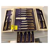 SUPER CLEAN MCM SHEFFIELD GOLDEN PRESTIGE CUTLERY