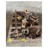 JACKS & JACK STANDS, CHAINS, JIGSAW, PIPE CUTTER,