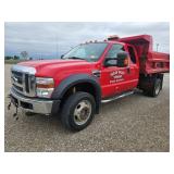 2008 FORD F550 SUPER DUTY. V8 POWER STROKE.