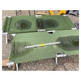 PAIR OF FOLD-UP COTS - ALL PARTS INCLUDED
