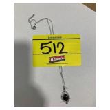 15' PENDANT & CHAIN BOTH STAMPED STERLING