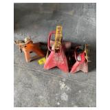 3 JACK STANDS