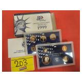 1999-S US MINT PROOF SET IN ORIGINAL GOVERNMENT