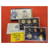 2000-S US MINT PROOF SET IN ORIGINAL GOVERNMENT