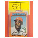 1975 TOPPS, 563, WILBUR HOWARD, HOUSTON ASTROS,
