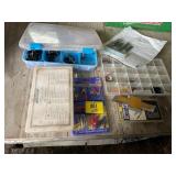 ELECTRICAL CLIPS, ALUMINUM RIVETS, CASES OF