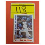 1982 TOPPS HOF REGGIE JACKSON CARD
