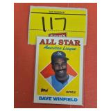 1988 TOPPS HOF DAVE WINFIELD CARD